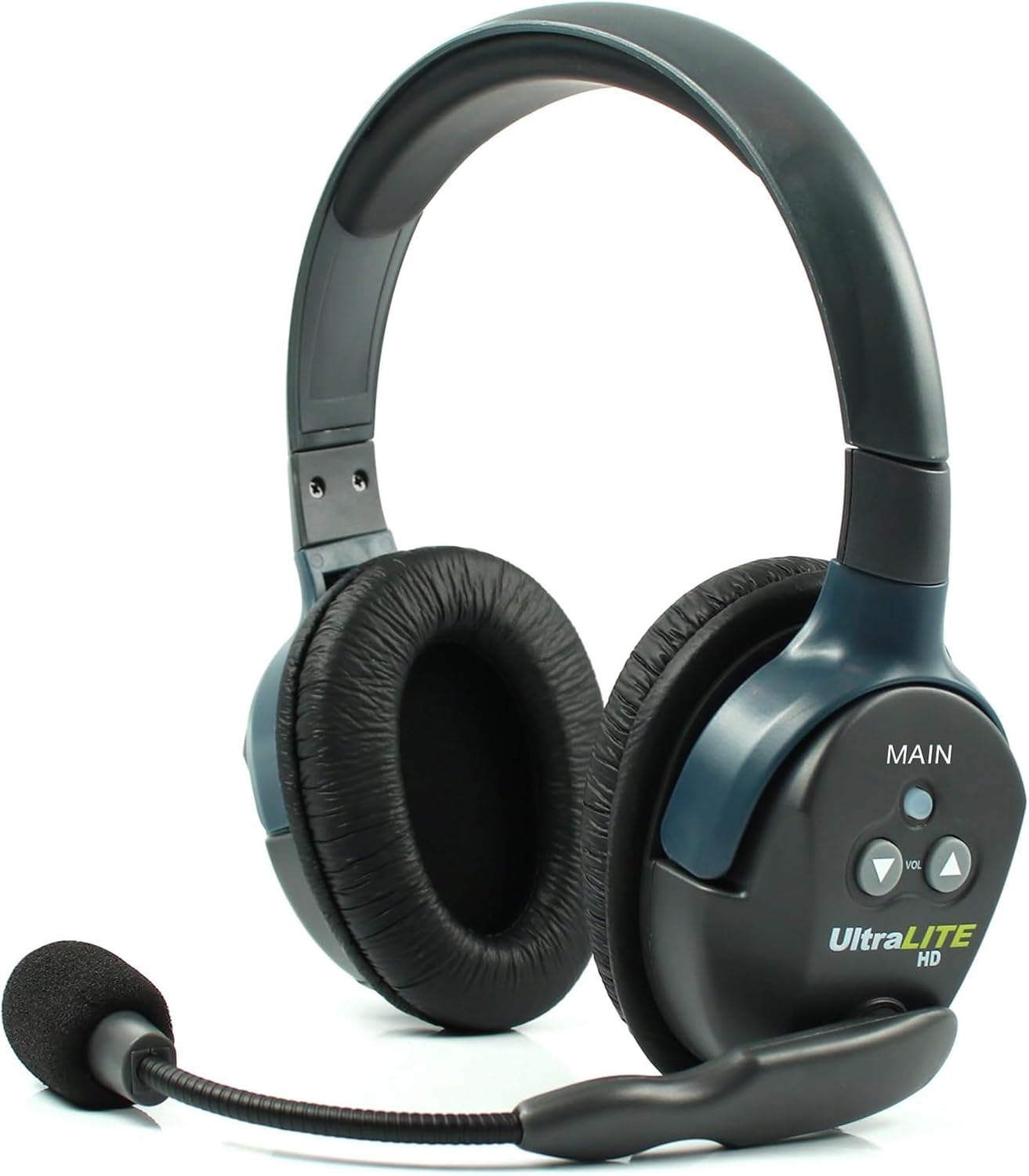 EARTEC ULDM-HD Ultralite HD Dual Ear Replacement Main Headset, HD Version Only, Full Duplex Wireless Communication, Includes Rechargeable Battery