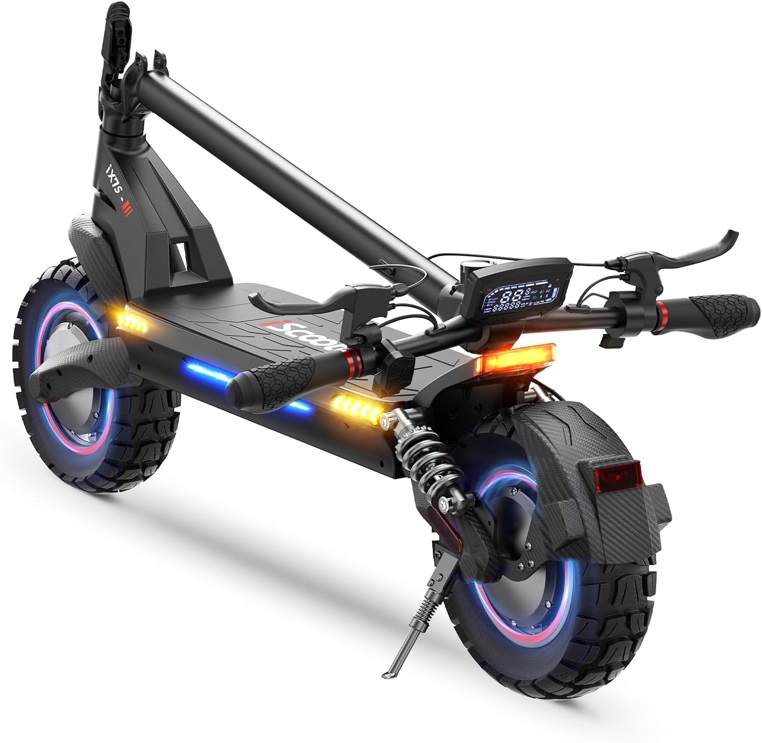 iScooter Electric Scooter Adults, 2000W/1000W Motor Up to 38/28 MPH Top Speed Escooter, 10/11