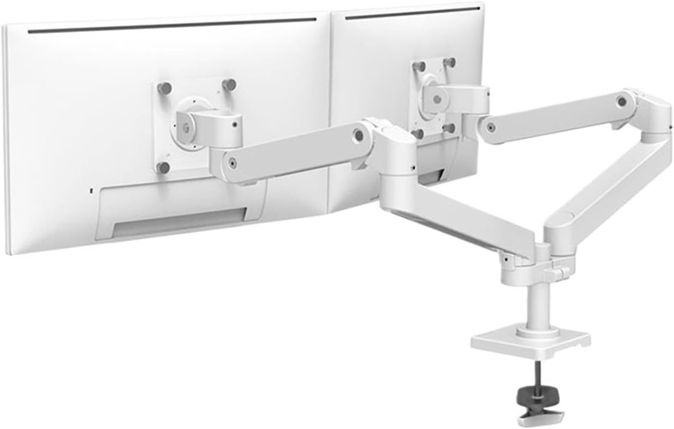 Dual monitor splicing stand desktop computer swing arm(Clamptype)