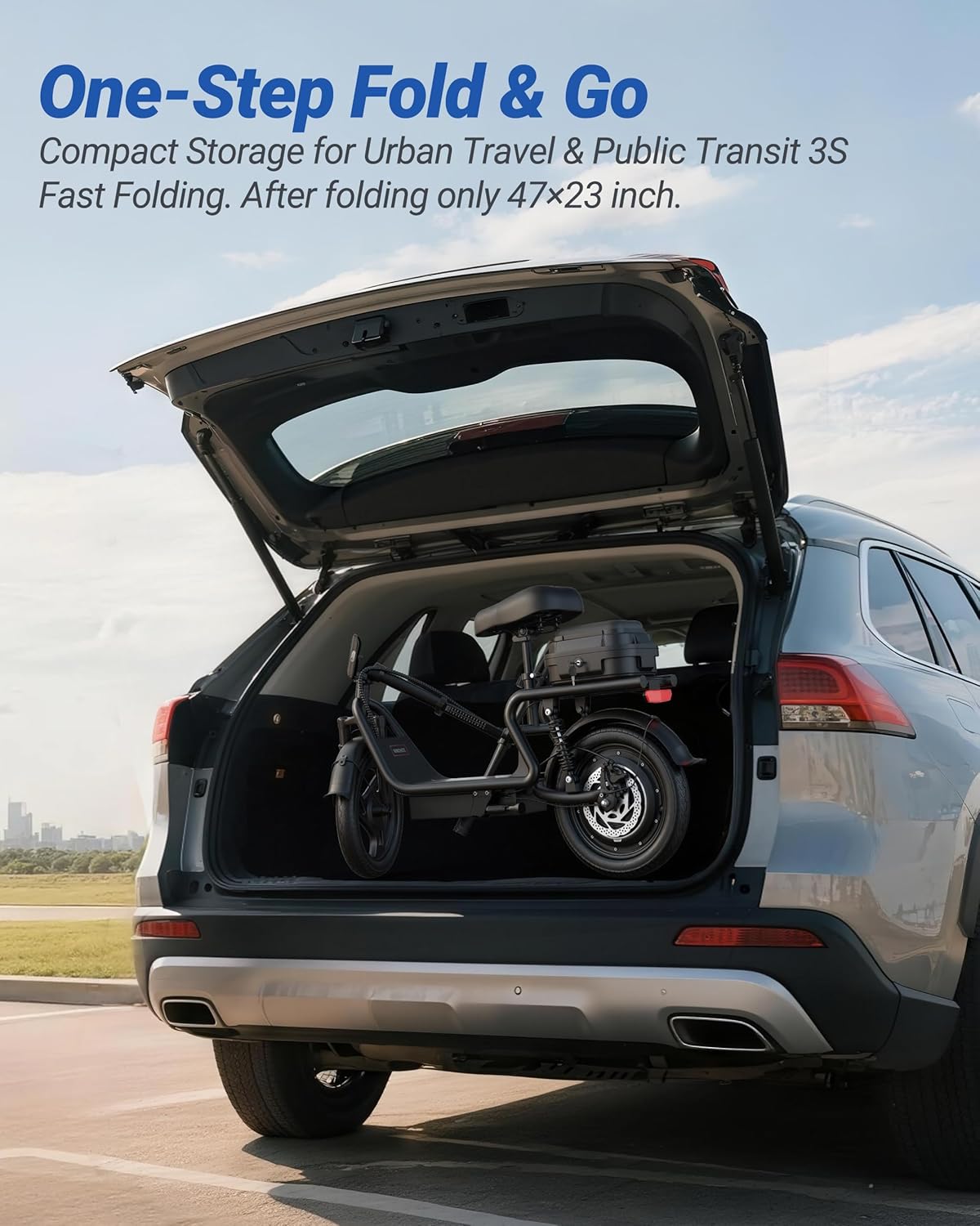 MAXSHOT Electric Scooter for Adults, 8.5/10/14