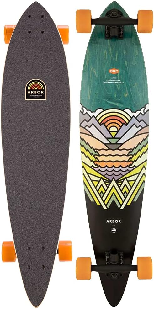 Arbor Skateboards Artist Fish Multi Longboard Complete