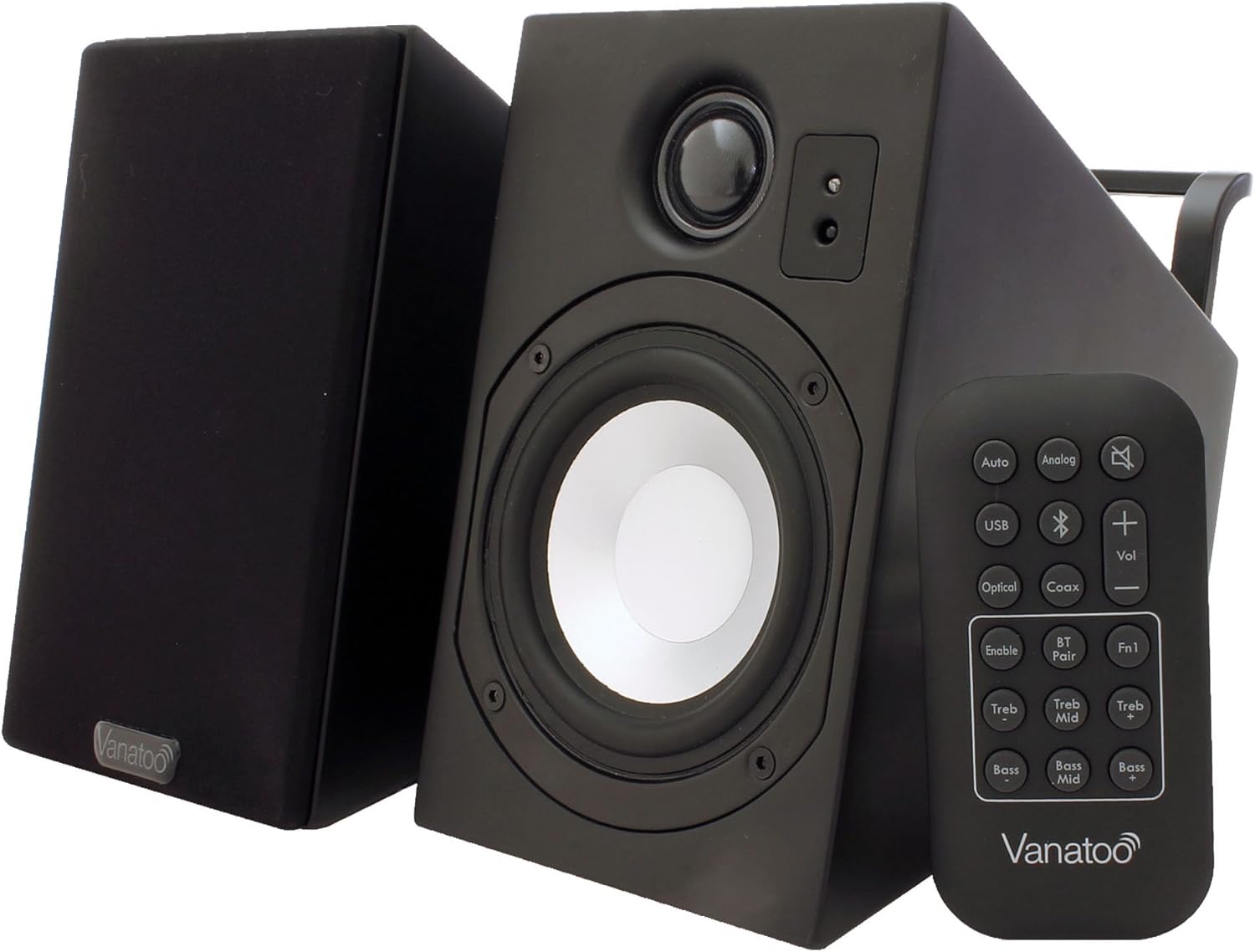 Vanatoo Transparent Zero Plus Near Field Studio Monitor Speakers Pair for TV