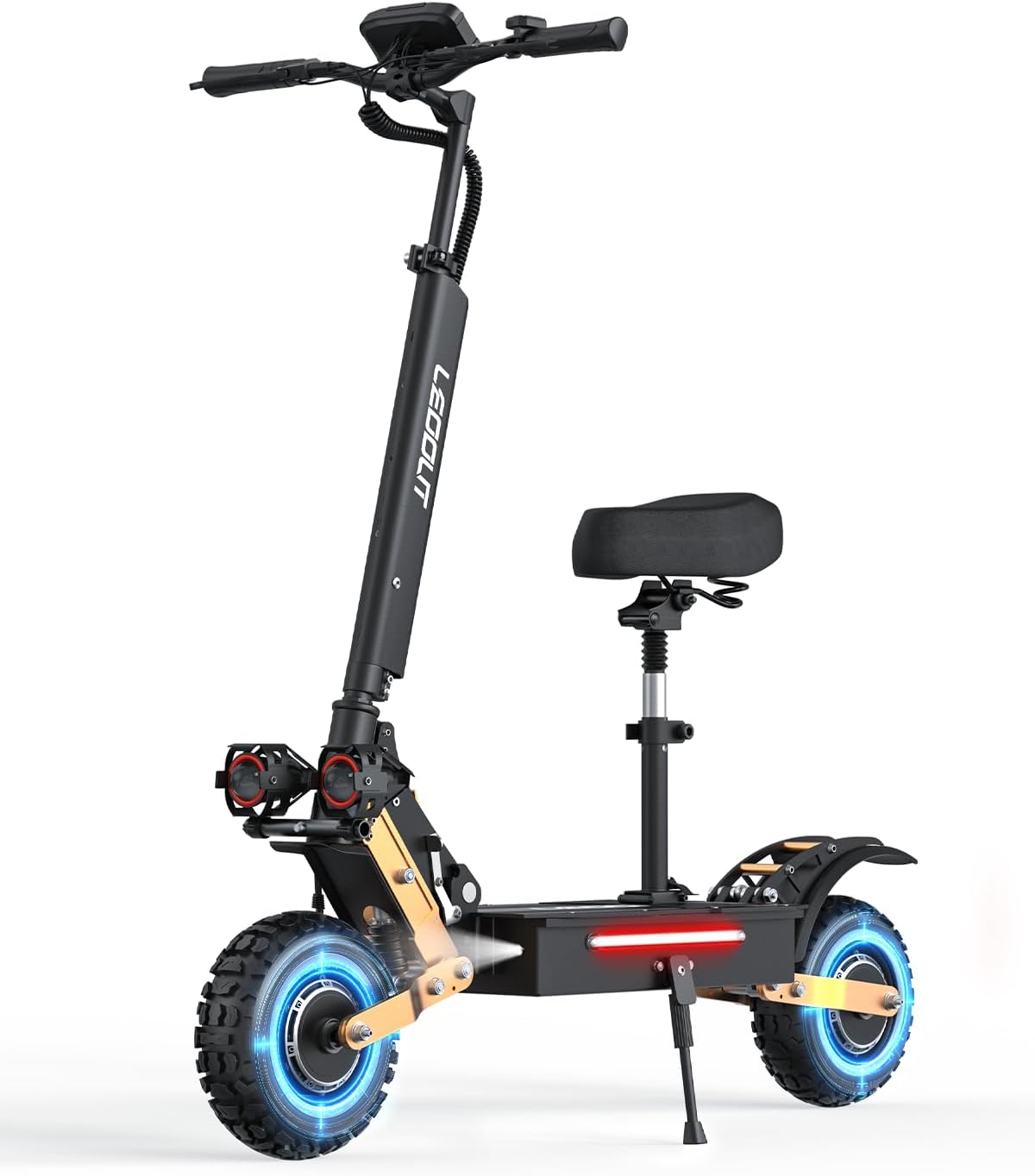 T88/T85 Electric Scooter for Adults Series, 1500W/6000W Peak Motor, 31-53 Mph & Up tp 40-59 Miles Long Range Off-Road Electric Scooter, 10