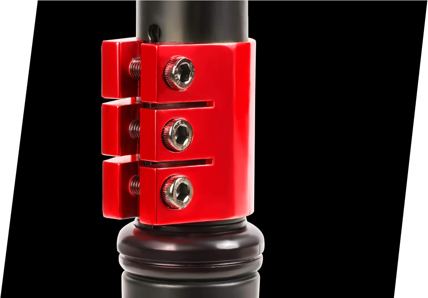 SOKE Stunt Scooter PRO Kick Scooter with ABEC 9 Ball Bearings, Scooter Trick Scooter for Adults and Children, Two Wheels, Freestyle City Scooter, 2 Wheels, Load Capacity 100 kg (Black/Red)