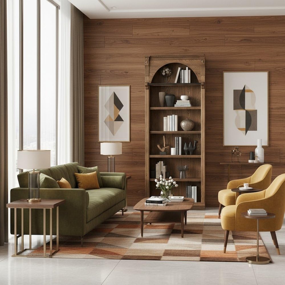 Starlight Stratton 8-Foot Tall Wood Bookcase, 94