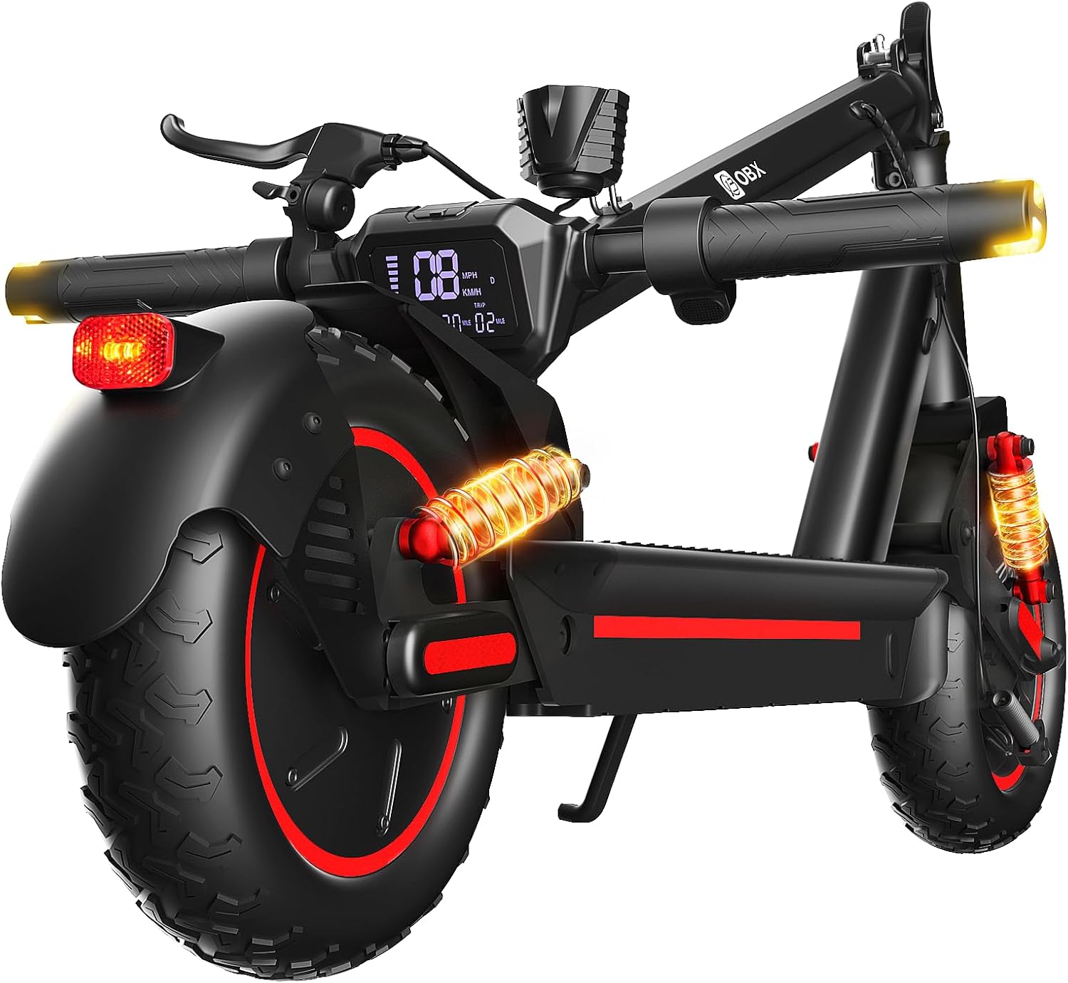 Electric Scooter Adults, 1200W Motor, E-Scooter Up to 30MPH & 33Miles Range, 10