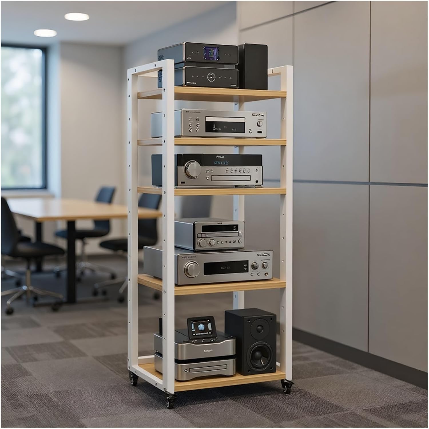 5-Tier Turntable Shelves