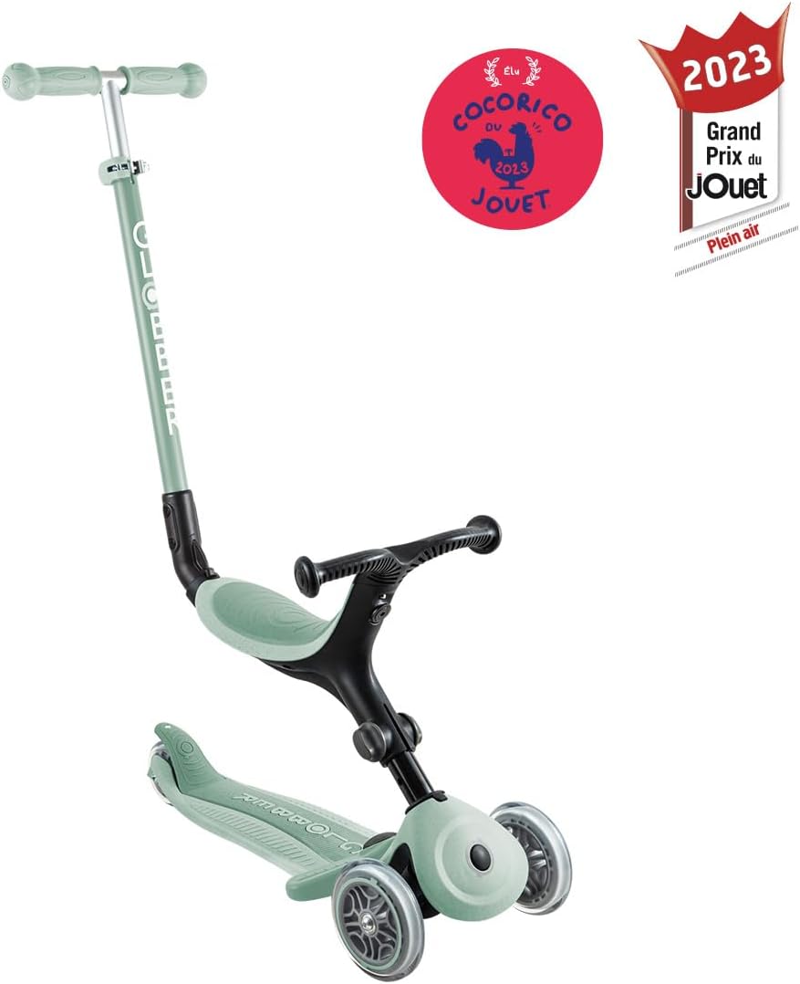 Globber Go•up Active Eco Scooter with One Seat Youth Unisex