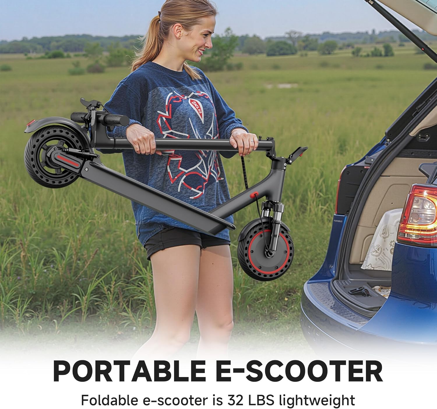 Electric Scooter for Adults with Dual Suspension System - 10