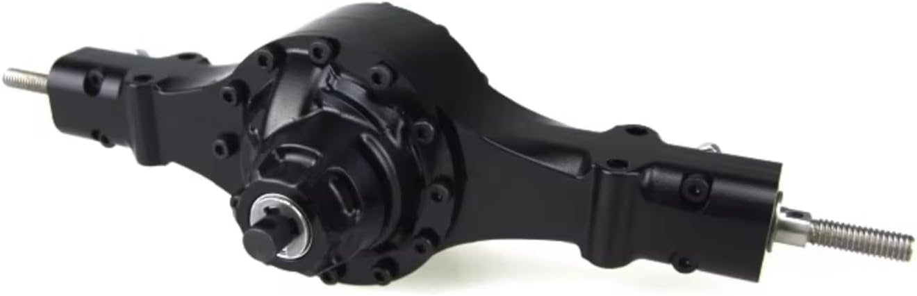 Rc Crawlers Axles For Tamiya Q-9023 TH02072 1/14 Metal Rear Axle Differential Lock Scale Model RC Tractor Truck DIY Car Accessory