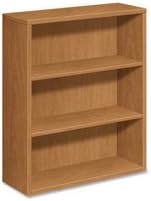 HON Company HON105533NN 3-Shelf Bookcase- w- Fixed Shelves- 36in.x13-.13in.x43-.38in.- My