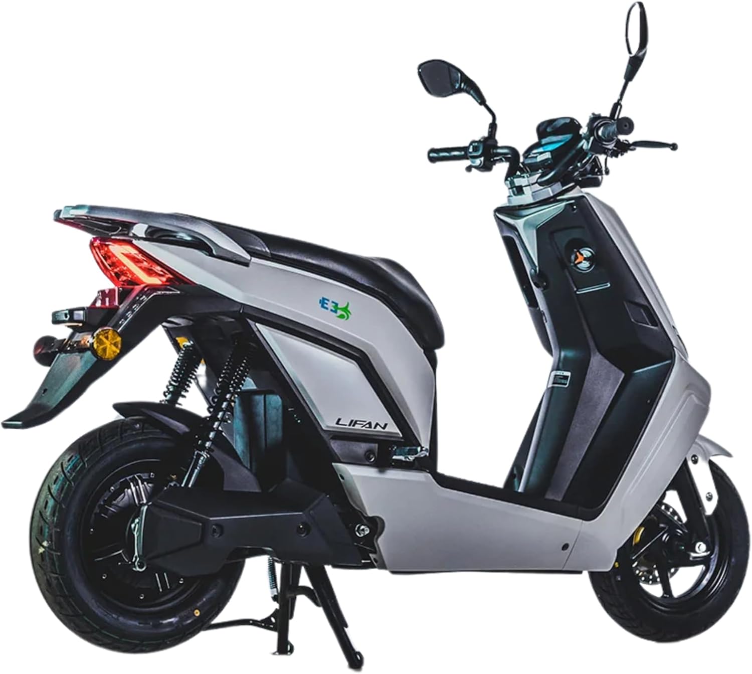 Lifan E3 | Installed with 1200W Motor | 60V Lithium Battery | 75-Mile Range | Smart Electric Scooter | EBS, Cruise Control & Full LED Lighting | Street Legal
