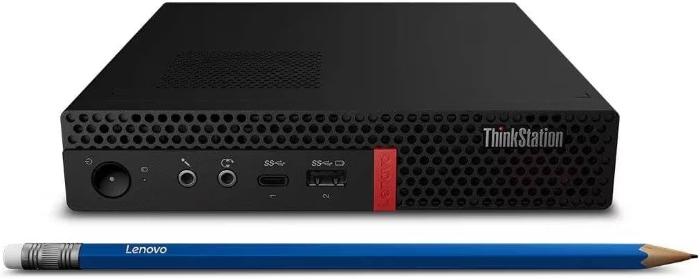 Lenovo ThinkStation P330 Mini Computer PC - Intel Core i5-8th - 16GB DDR4 RAM - 512GB SSD - Quadro P620 GPU - Keyboard & Mouse - Built-in Wi-Fi - Tiny Desktop - Windows 11 Pro (Renewed)