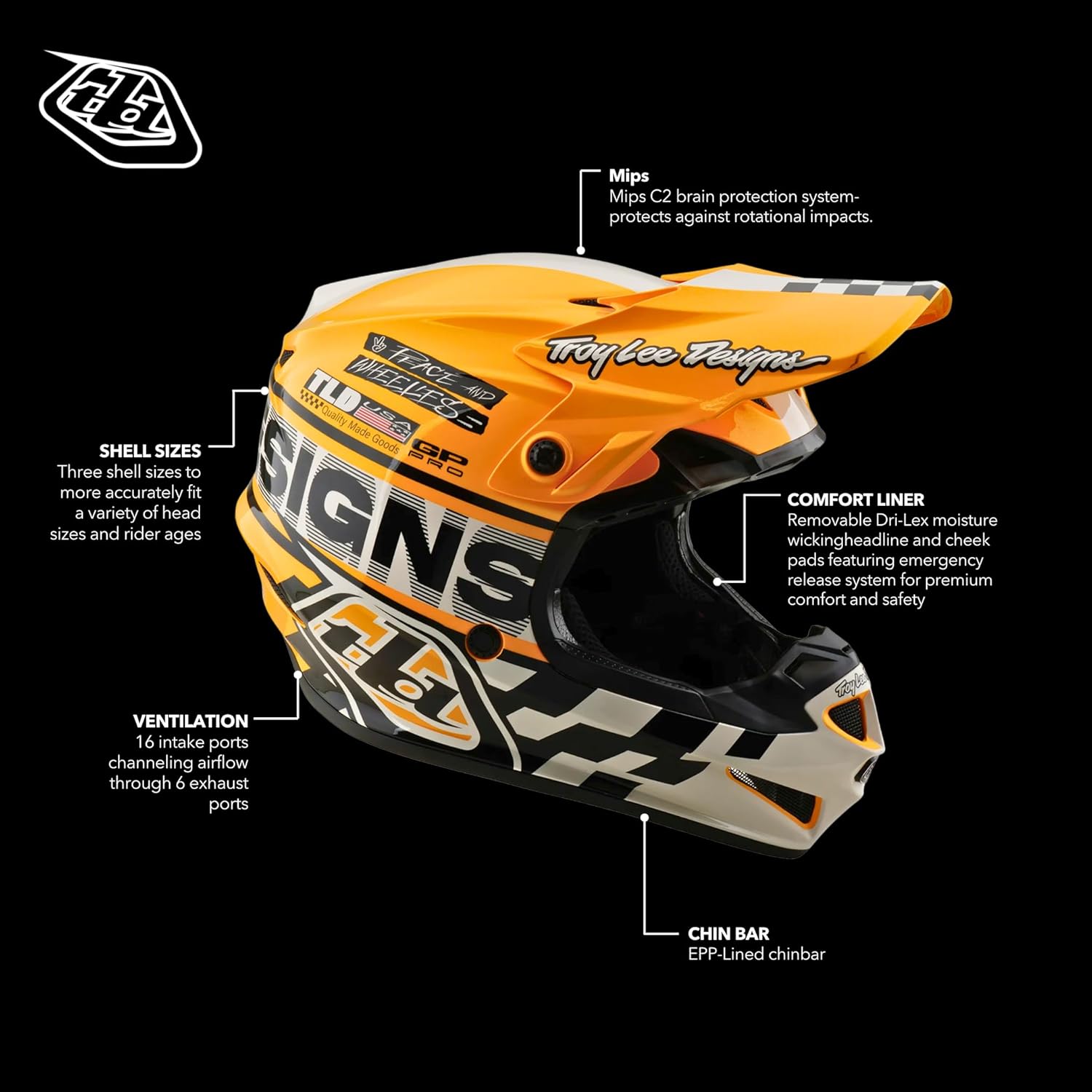 GP Pro Helmet Trooper White