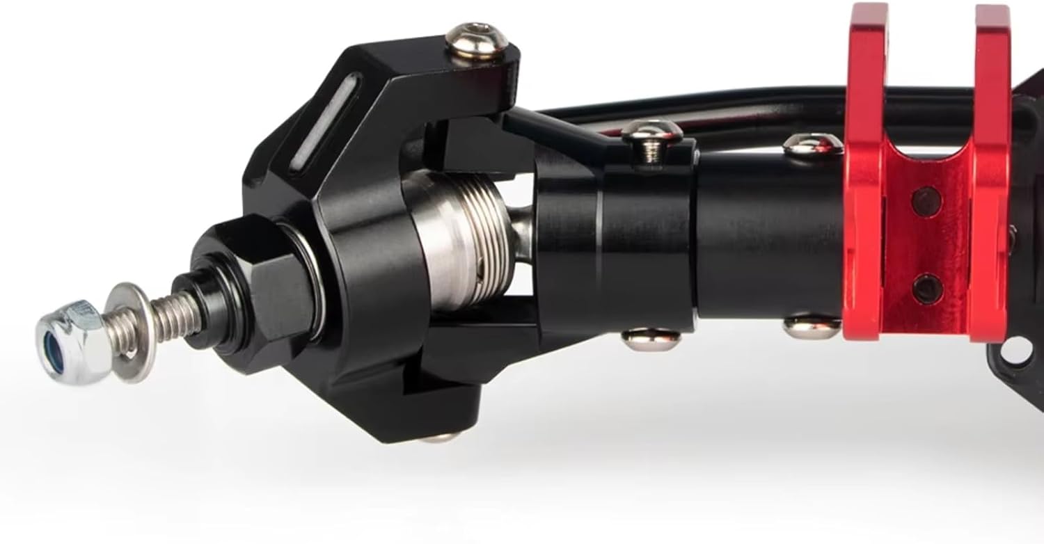 RC Axle Models For Ghost RR10 90053 90018 1/10 Metal Front Rear Axle RC Crawler Car Parts Model Accessory Assemble Reapir Upgrade Replace(1set)