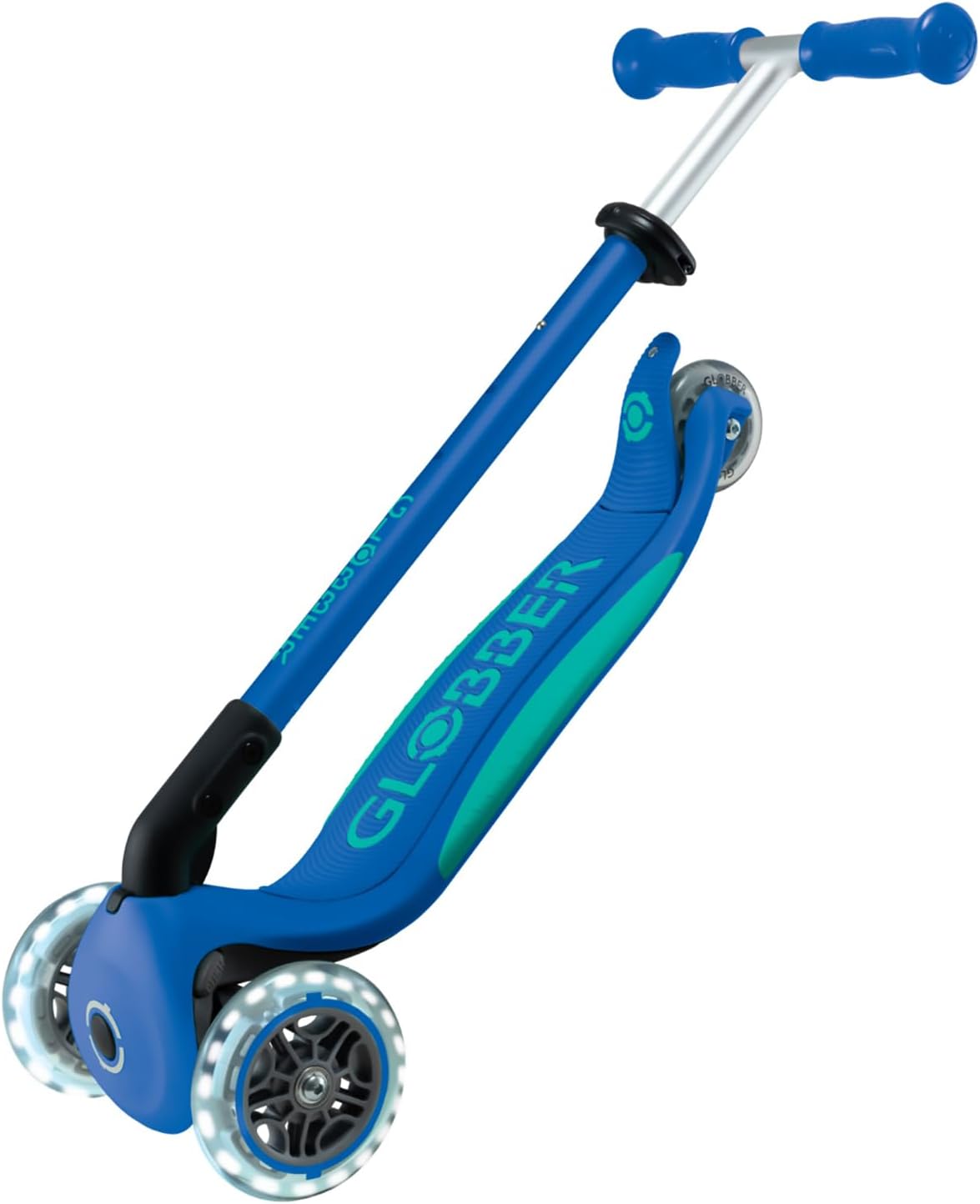 Globber Primo Foldable Plus Lights 3 Wheel Youth Unisex Scooter