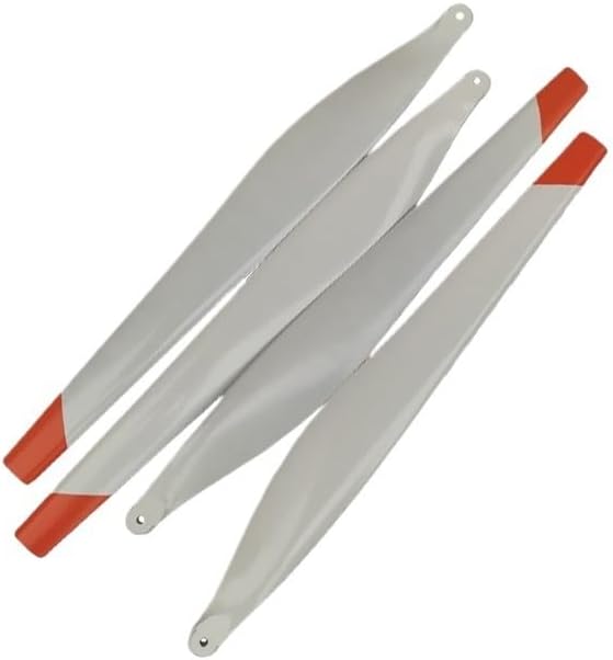R5413 / R5415 Reinforced White Carbon Composite 54-Inch Folding Propellers (8PCS Set) for T50 T40 T20P Systems, High-Visibility Drone Rotor Components