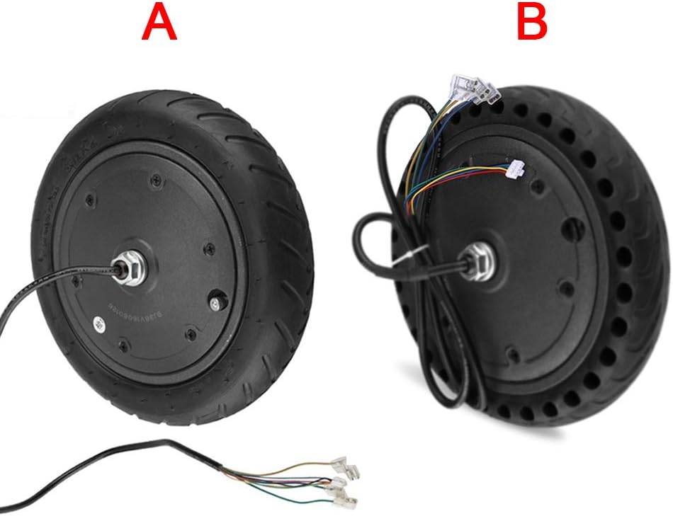 Electric Scooter Accessories, 8.5 Inch 36v 350w Brushless Dc Silent Motor, Strong Power Non-Slip Wear-Resistant Tires, S