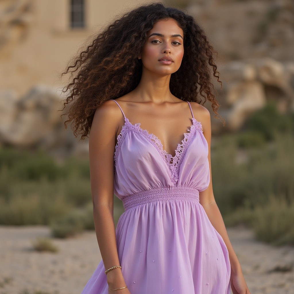 The Mali Dress // Lilac