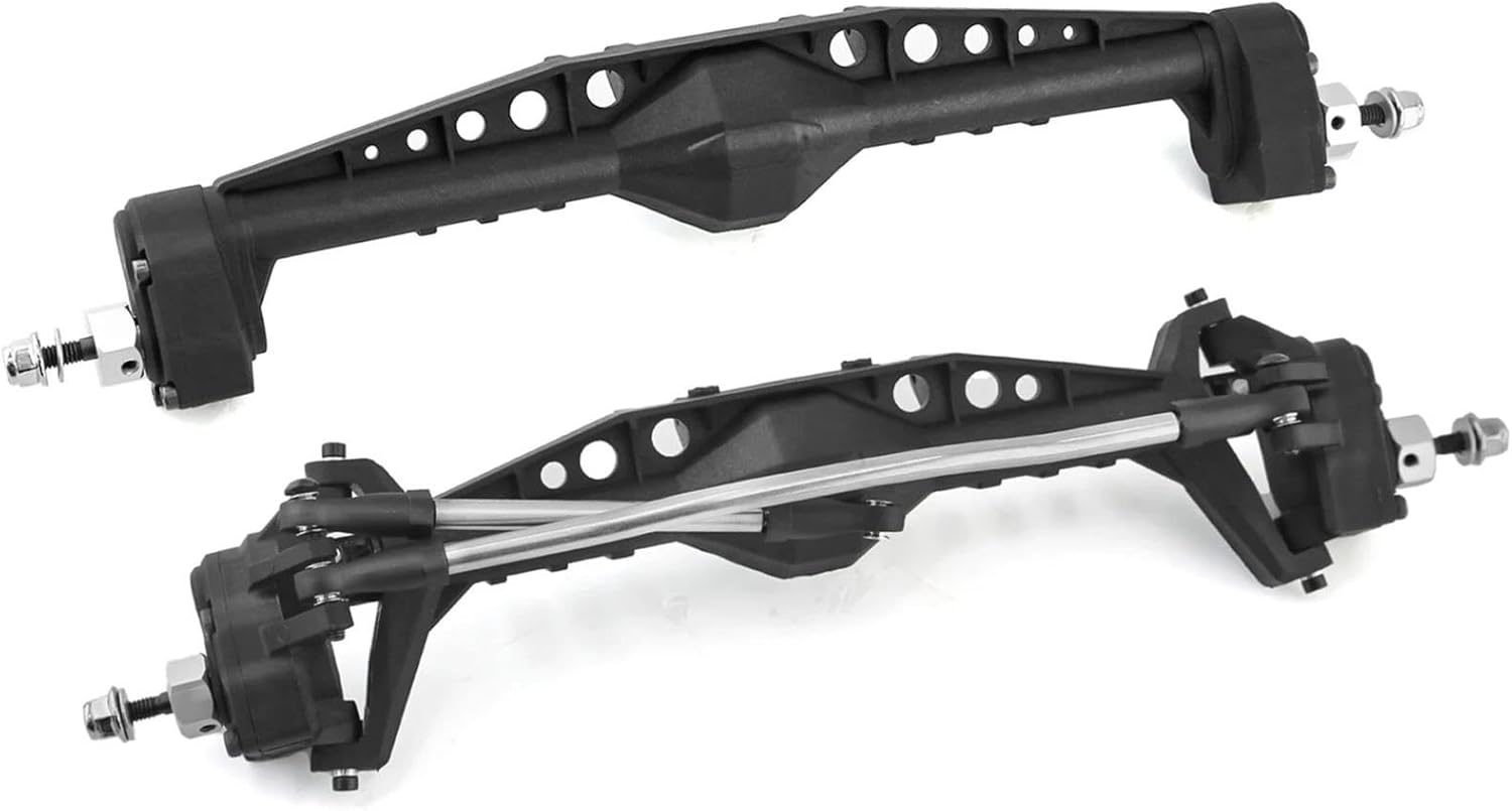 RC Car Accessories for Axial for Capra for UTB10 1.9 for UTB 1/10 RC Crawler Car Upgrade Parts RC Car Front Rear Axle Modification Accessories(1Set)