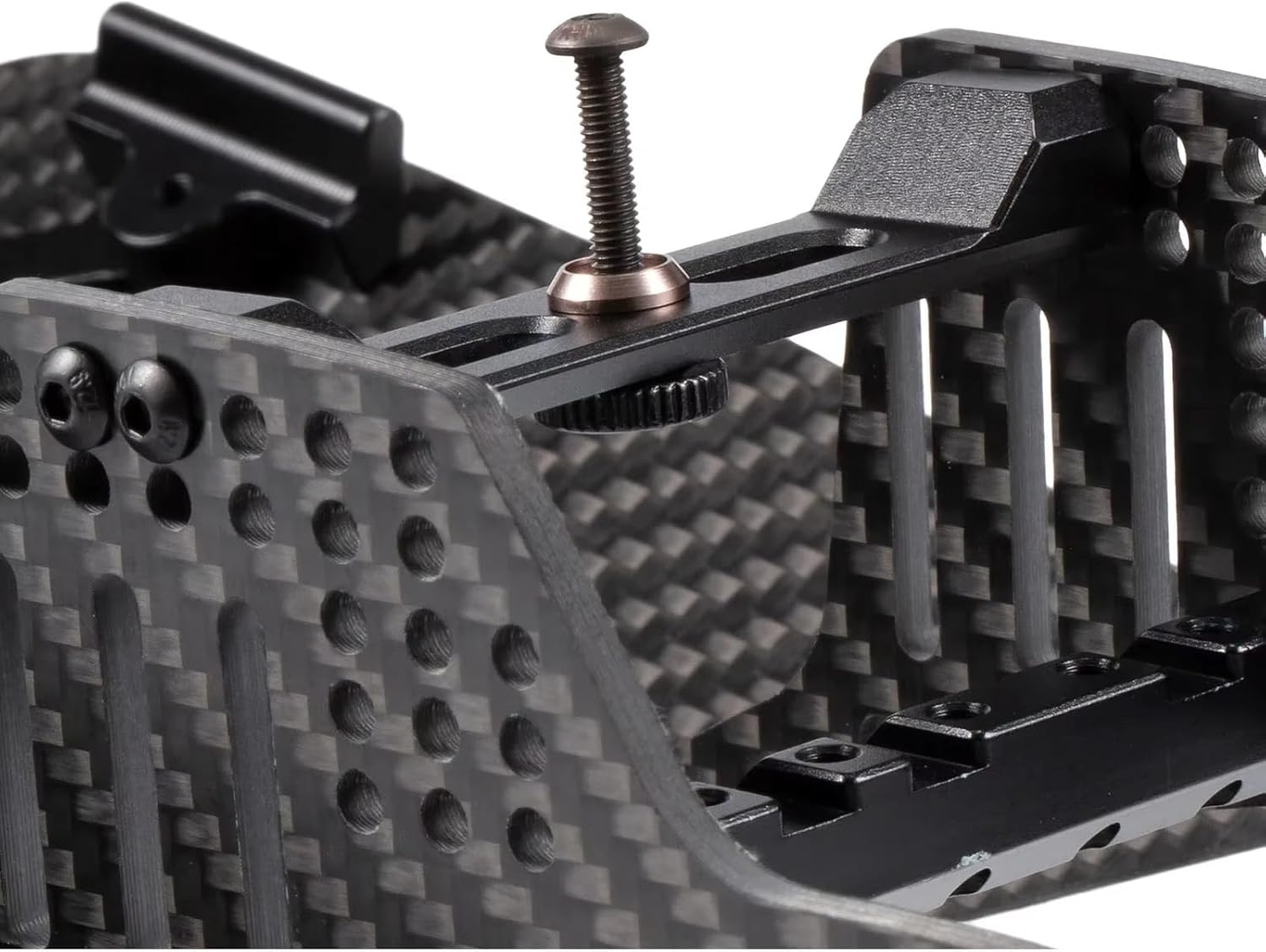 RC Crawlers Components For SCX10 For AR44 AR45 For Capra For TRX4 H4 1/10 For LCG Chassis Kit With Molded Rear Trunk Dual Servo Mount Links Gearbox Kit RC Crawler Car Parts(Chassis Kit)