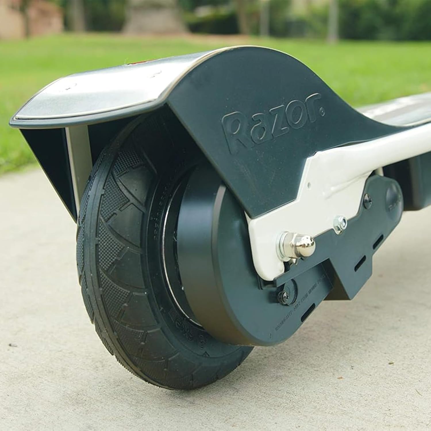 Razor Seated Electric Scooter for Ages 13+, 40-Min Ride Time, Twist-Grip Throttle, Pneumatic Tires, Removable Padded Seat