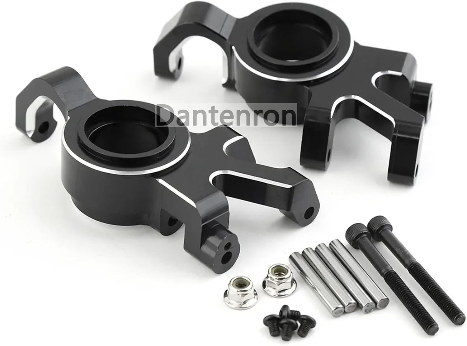 Full Set Kit Upgrade Parts for 1/5 RC Truck Car Traxxas X-Maxx 6S 8S Steering Group,Rear Axle Mount,Swing Arm Gearbox Shell,Caster Block,Steering Cup,Servo Base (Black)