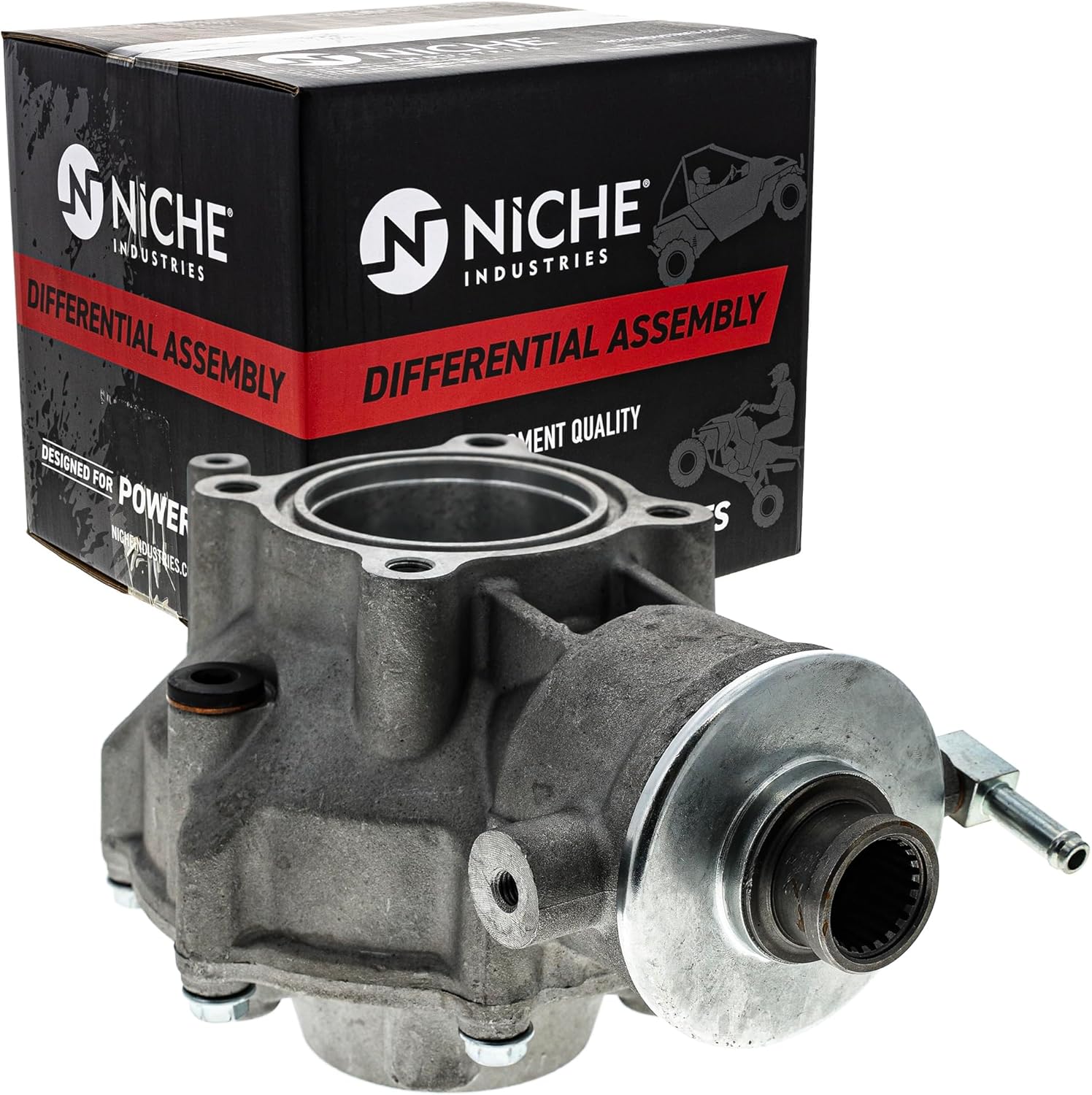 NICHE Rear Differential Gear Case for Suzuki Ozark 250 LTF250 Quadsport Z250 LTZ250 27400-05G00 27400-05G00 27400-05G02