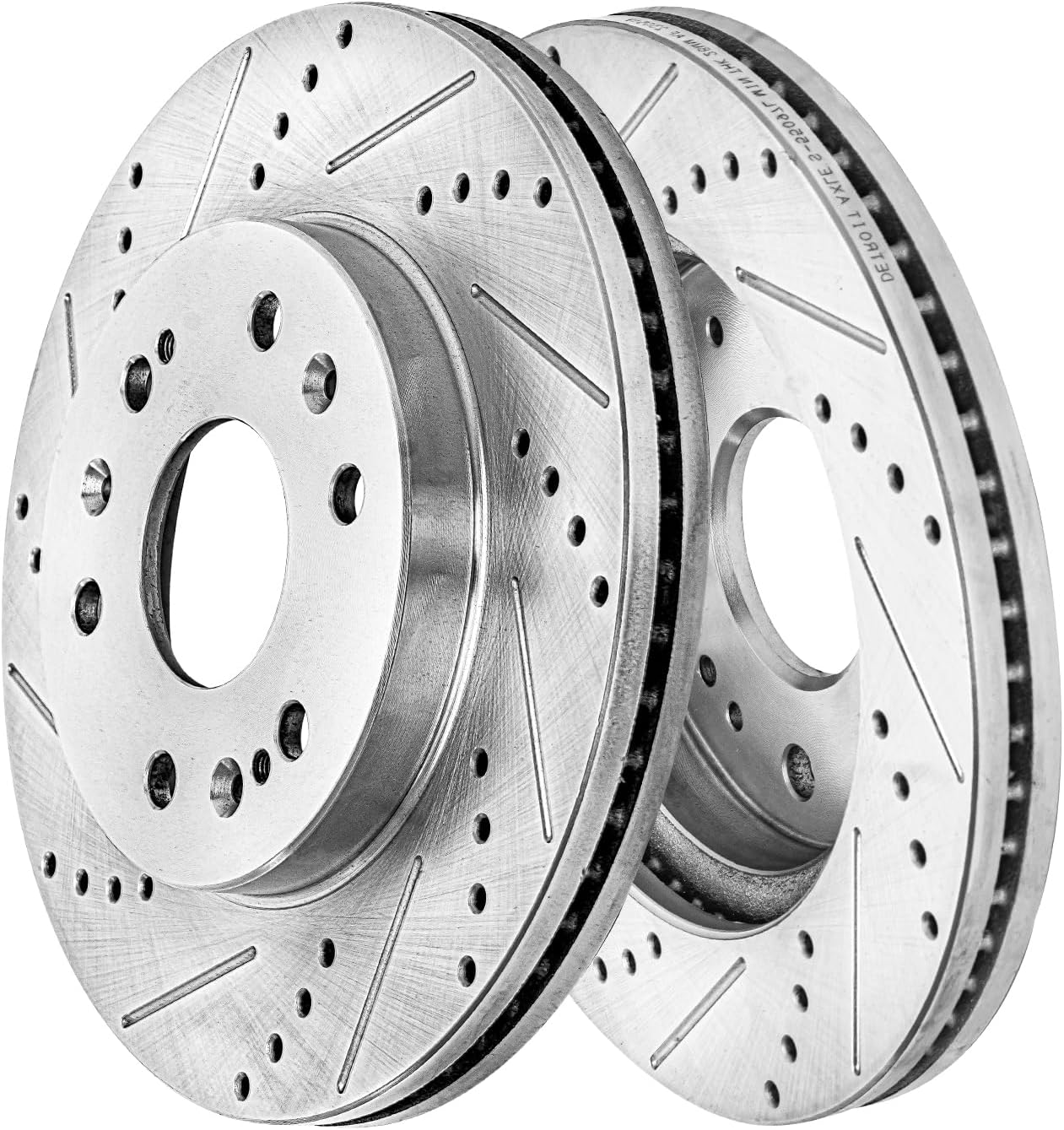 Detroit Axle - Brake Rotors for Chevrolet Tahoe Avalanche Silverado Suburban 1500 GMC Sierra Yukon XL 1500 Cadillac Escalade ESV EXT, Front & Rear Disc Brake Rotors Replacement