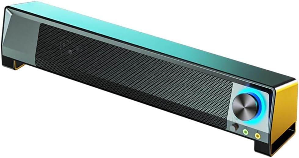 Wired Computer Speaker SoundBar Stereo Subwoofer Powerful Music Player Bass Surround Sound Box 3.5mm Audio
