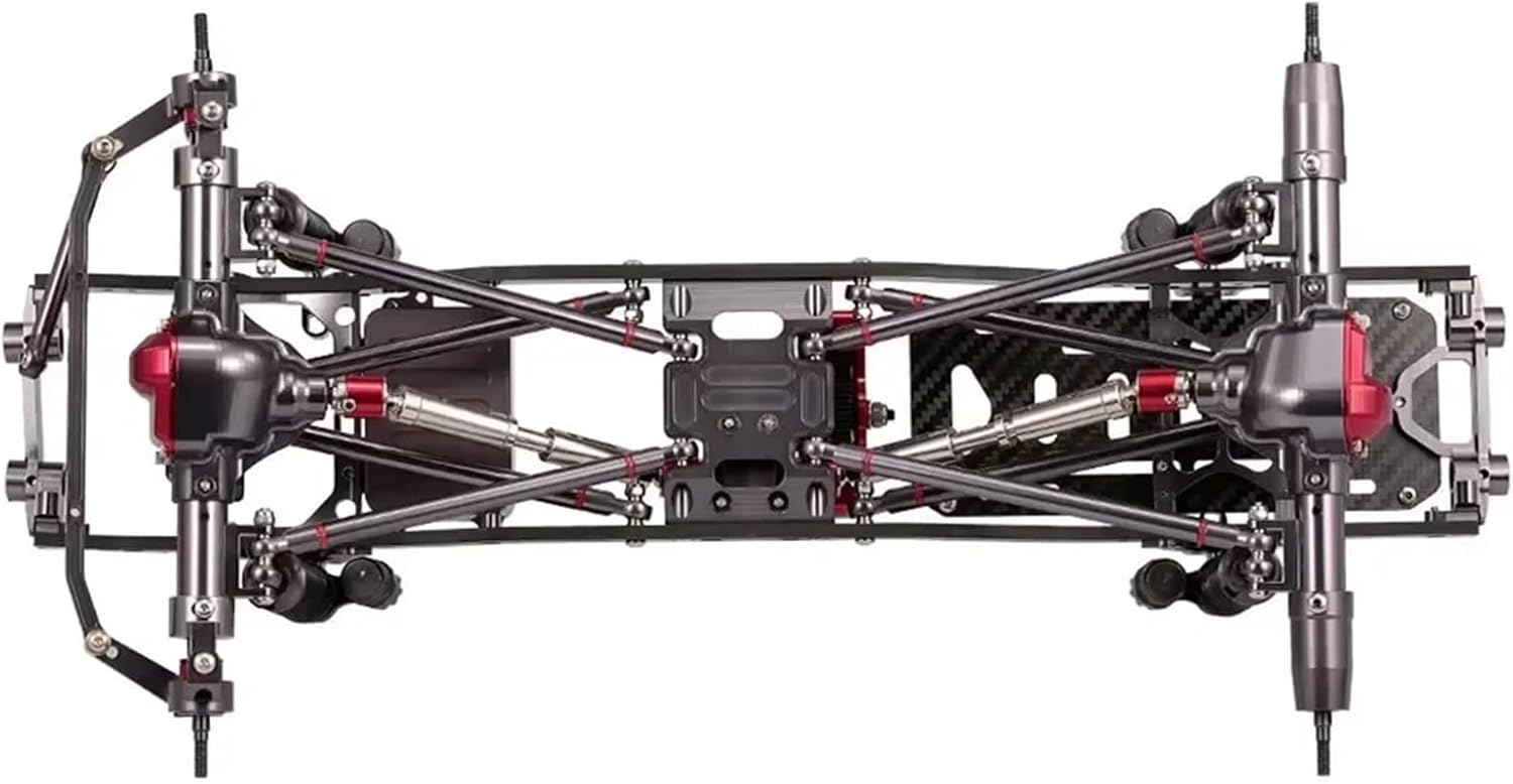 for AXIAL for SCX10 for 1/10 RC Crawler for Climbing Car DIY Frame Kit CNC Aluminum RC Car Parts