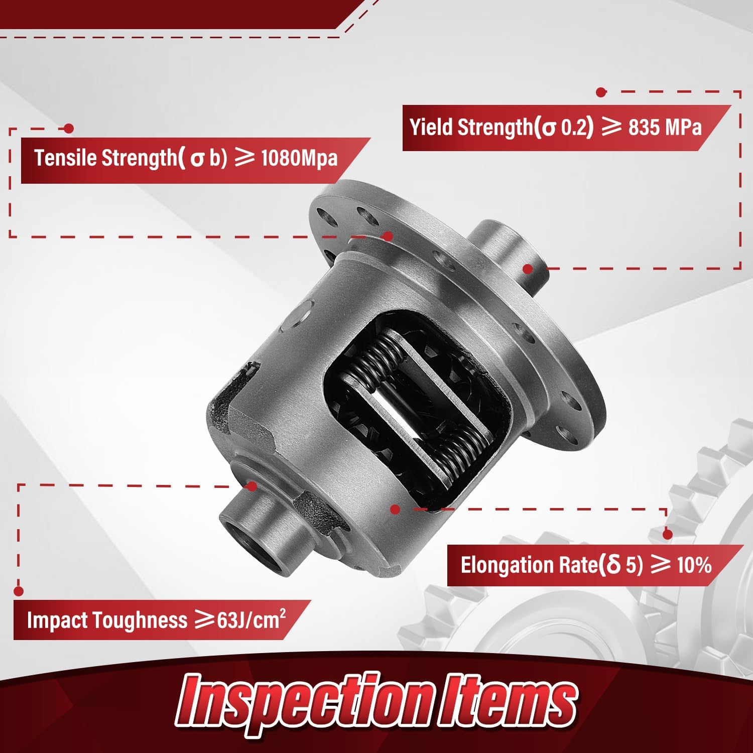 19663-010 Limited-Slip Differentia Posi Unit, Fit for GM 7.5