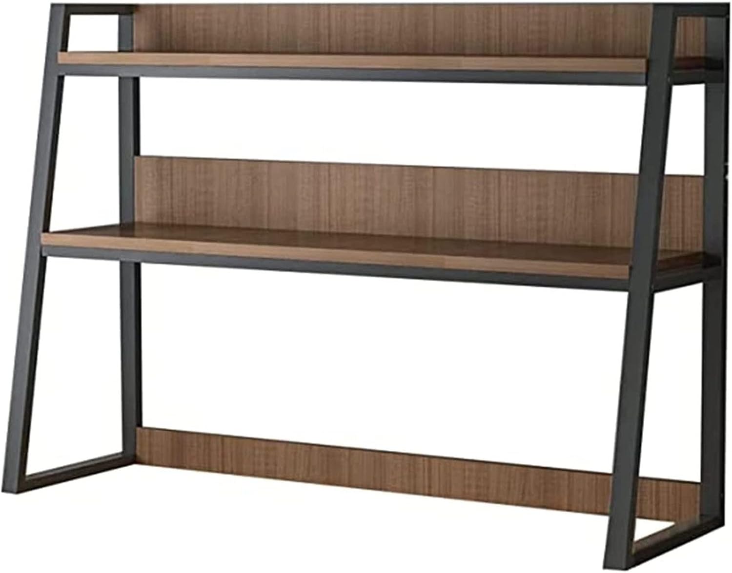 PUdina 2-Tier Multipurpose Countertop Hutch Bookshelf, for Computer DeskAdjustable Desk Bookshelf, Bookcase for Computer Desktop, Home Office Storage Display Rack Shelf (Color : A, Siz (A 75cm)