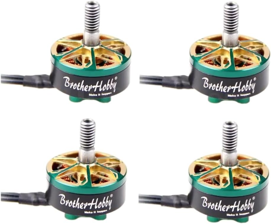 LA 2005 1450KV 2450KV 2800KV 3450KV Brushless Motor Compatible with Racing Drone and MultiRotor Compatible with 4-6S Quadcopter(4PCS 3450KV)