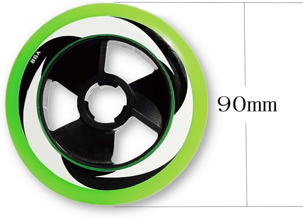 Inline Skate Wheels for Outdoor Indoor Inline Skate WheeIs Training Wheels 86A Inline Hockey Skates Replacement Wheels 90mm 100mm 110mm