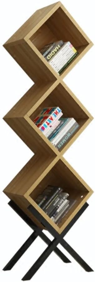 Tograt Bookshelf Bookshelves Bookcase Book Case Nordic Creative Bookshelf Wrought Iron Bookcase Racks Modern Minimalist Storage Rack Living Room Study Display Stand Book Shelf Book Shelves