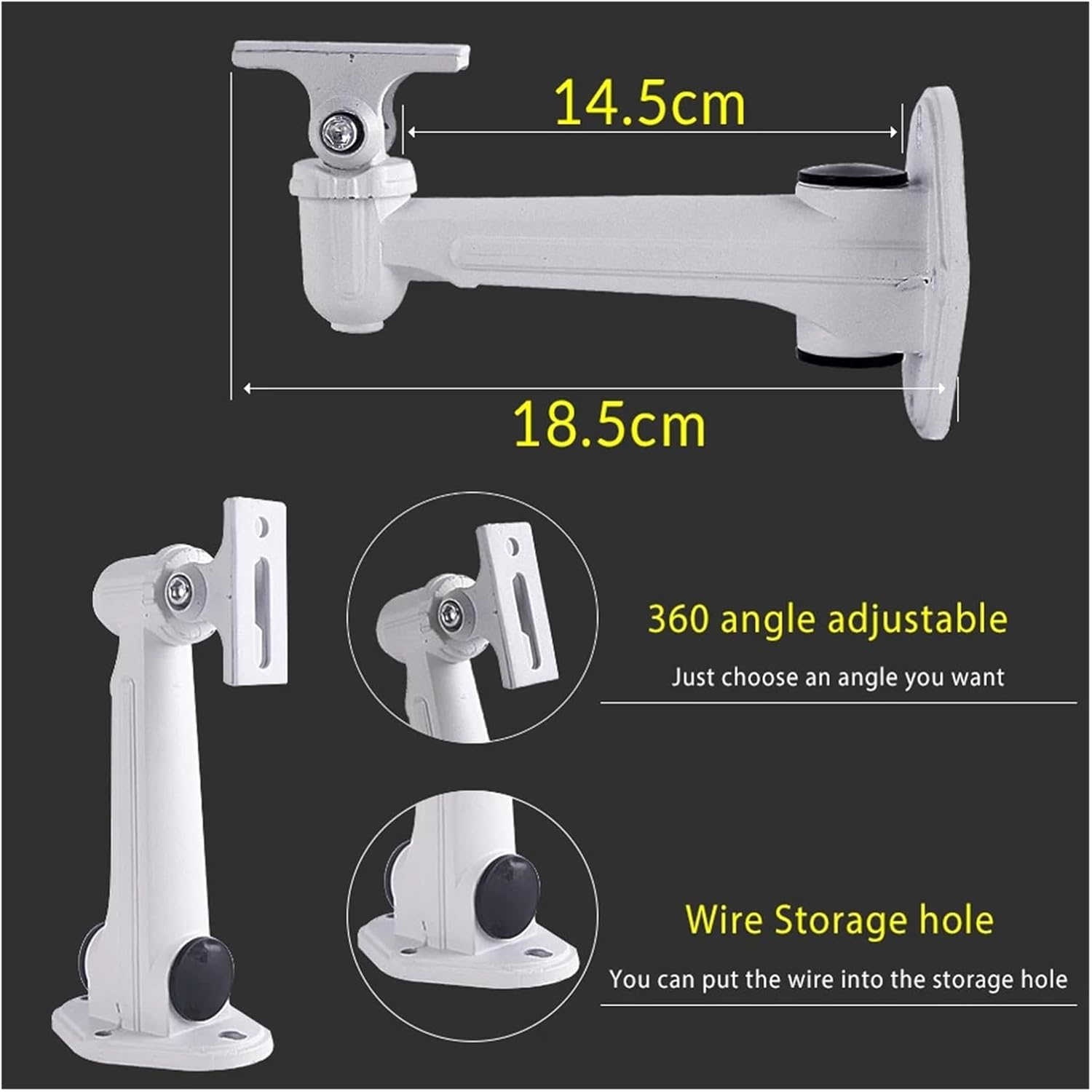 Projector bracket wall ceiling mount and wall mount,