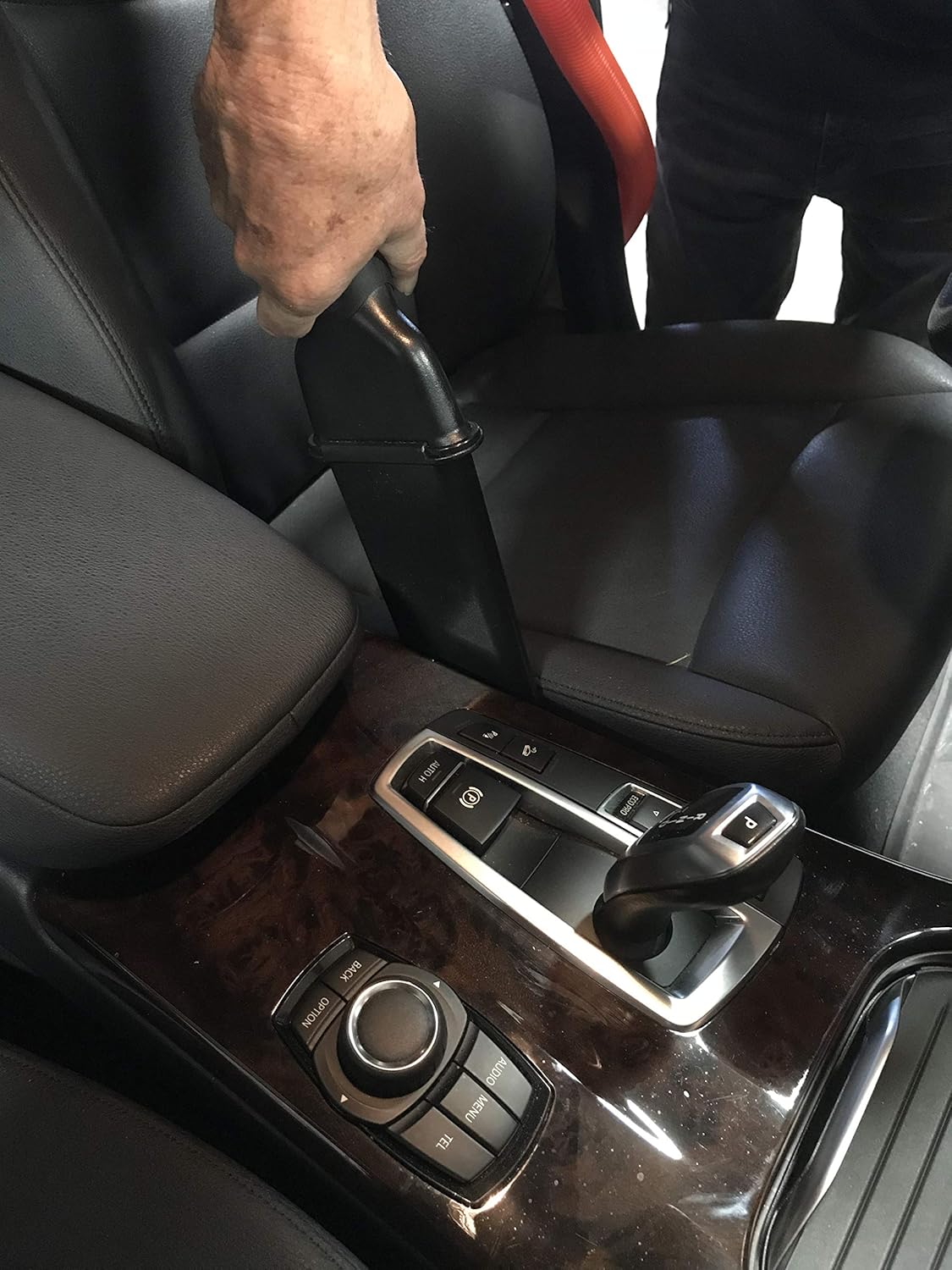 Cen-Tec Systems 93741 Central Vacuum Garage Attachment Kit with 50 ft. Hose, Black