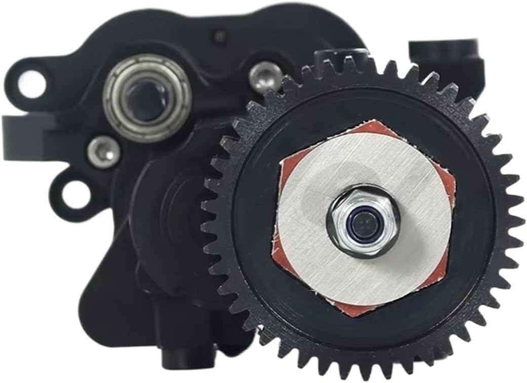 RC Crawlers Components For TRX6 TRX4 For Bronco 2021 For Defender K5 For Blazer Sport 1/10 Metal 2 Speed Transmission Gearbox With Internal Gears Set RC Crawler Car Parts