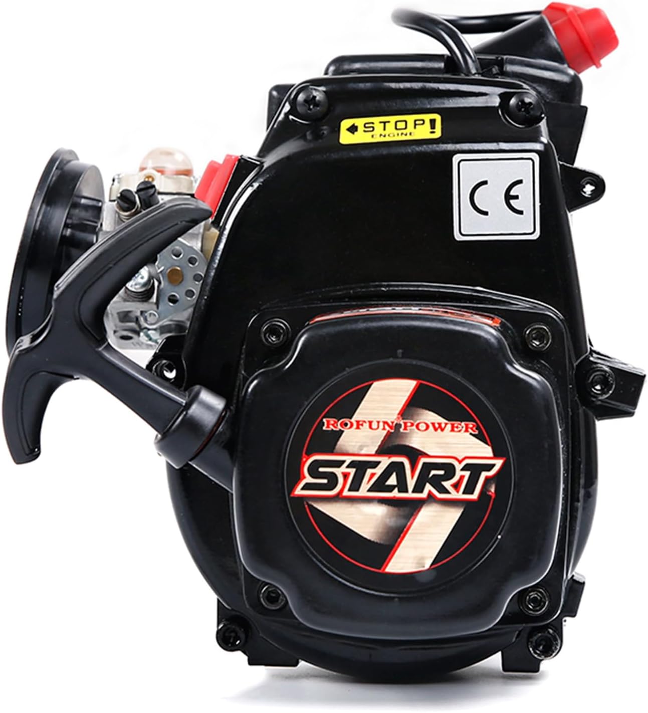 FLMLF 45cc 4 Bolt Engine Piston Double Ring Kit Fit for 1/5 Losi 5ive T ROFUN ROVAN LT King Motor X2 Rc Car Parts