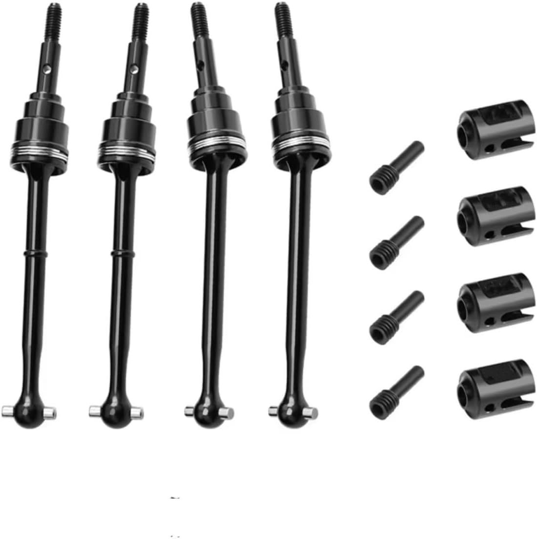 Rc Drive Shaft Models For Traxxas For Mini For Xrt Gpm Medium Carbon Alloy Steel CVD Front And Rear Drive Shaft Set RC Car Replacements Parts