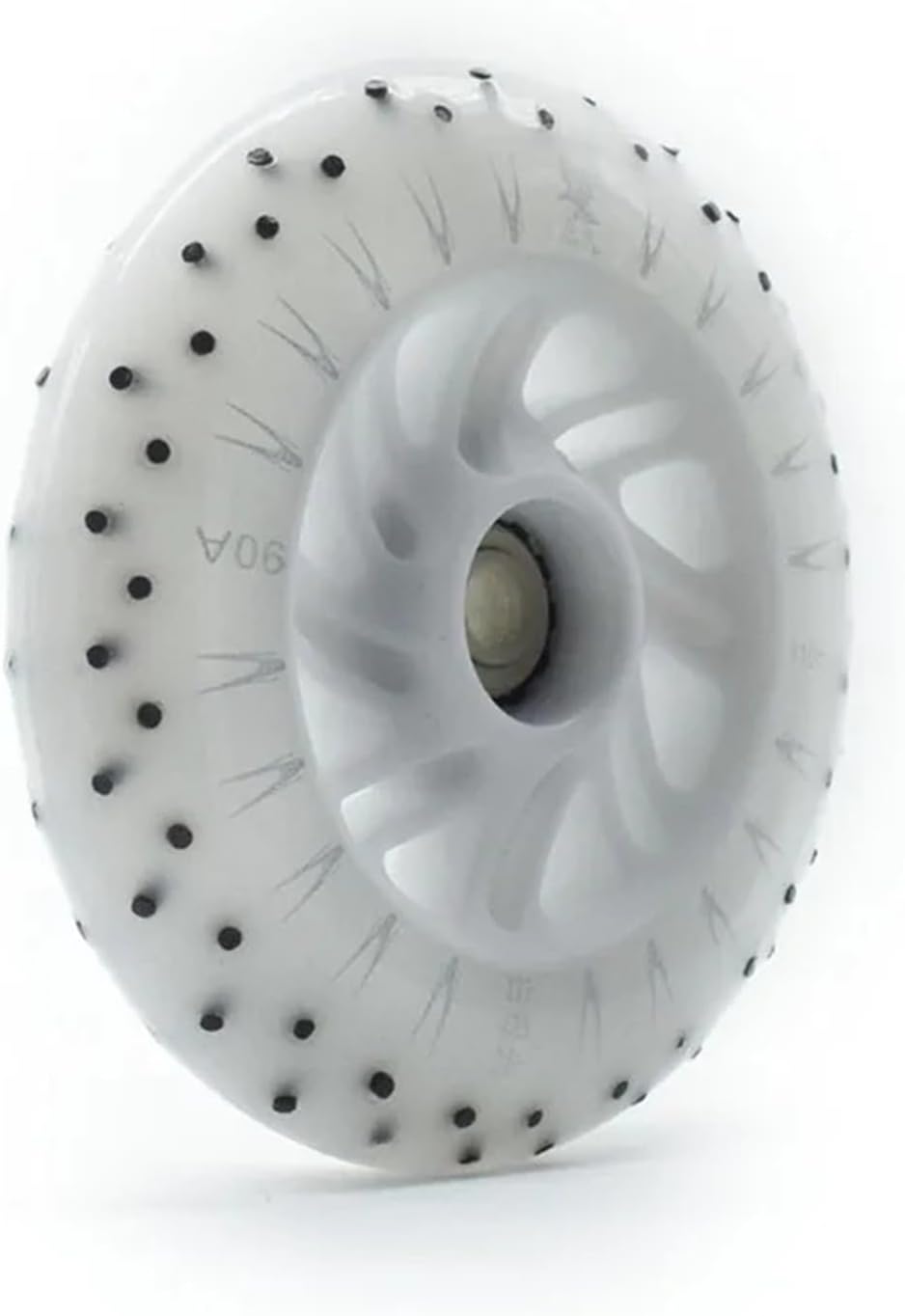 Roller Skate Wheels 90mm 100mm 110mm Speed Skating Wheel White Blue red Colorful 110 Inline Skates tyre 90A Shine Flash fire Stone Flint Spark(8 90mm 208flints)