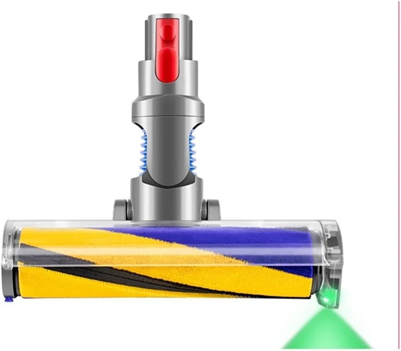 Vacuum Cleaner Soft Roller Brush Head ，Compatible For Dyson V7 V8 V10 V11 V15 ， Carpet Floor Brush Parts Accessories