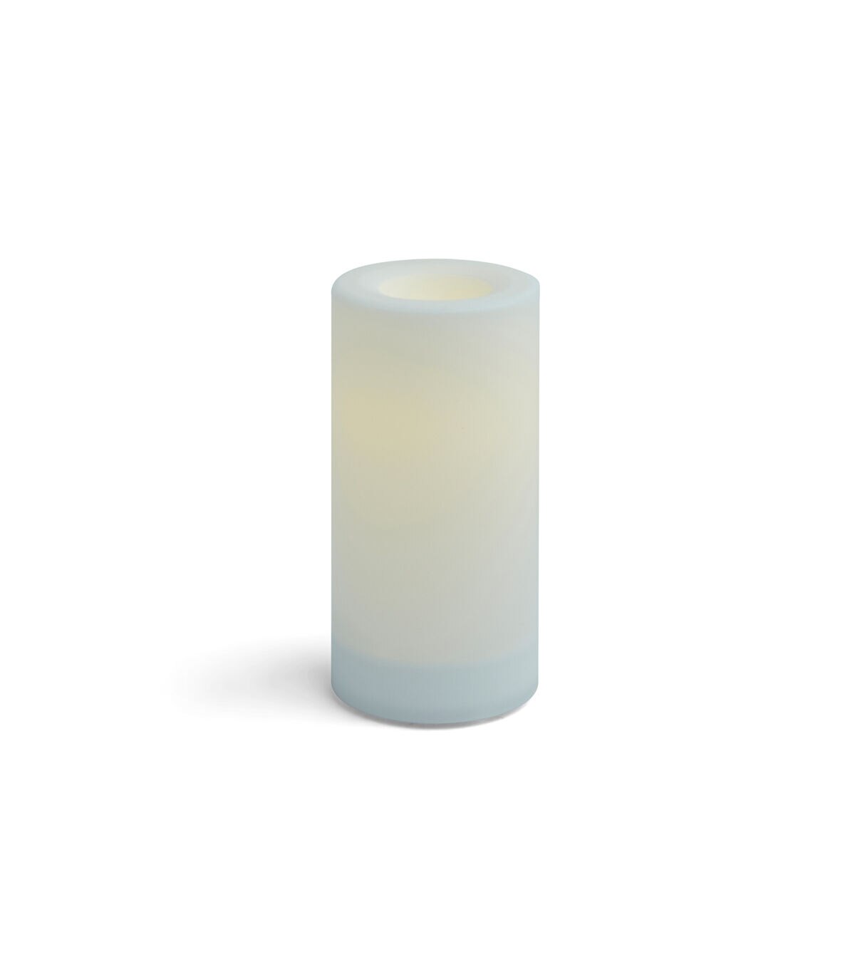 Flameless 3x6 White LED Indoor Outdoor Pillar Candle