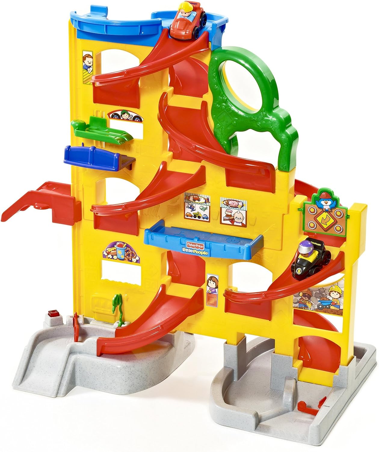 Fisher-Price Little People Wheelies Stand 'n Play Rampway (Frustration-Free Packaging)