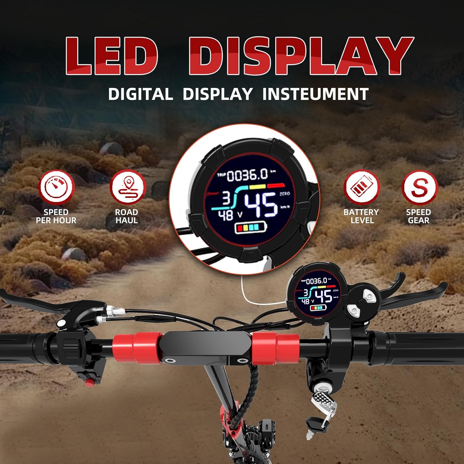 Electric Scooter Adults, 40 Miles Long Range, 35 Mph, 11