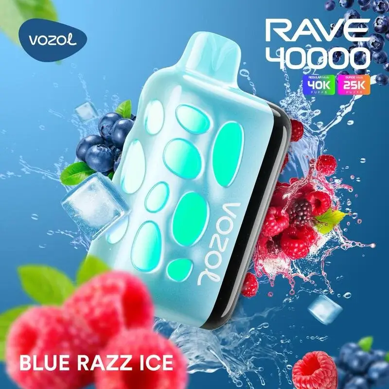 VOZOL RAVE 40K (10pcs) - MYEU VAPES