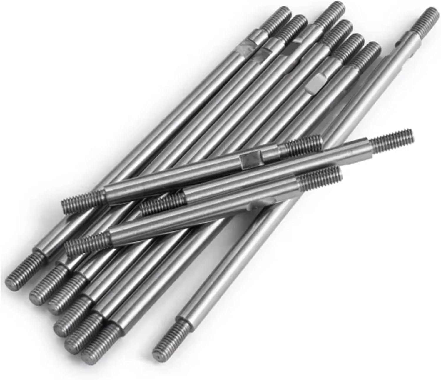 Compatible with Trxs for TRX4 1/10 RC Crawler Car Upgrade Parts 10Pcs Complete Steel 313mm Wheelbase Link Rod RC Car Upgrade Parts