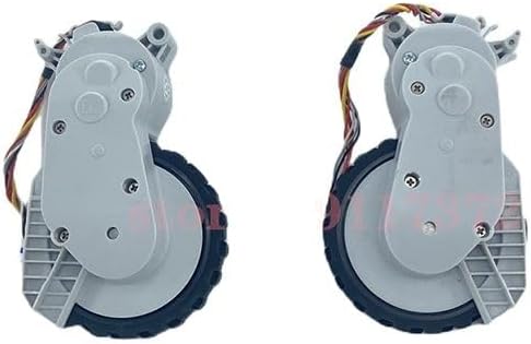 FGJNFS Left and Right Drive Wheels - Compatible with Xiaomi Mijia E10 B112/E12 Vacuum Cleaner Left and Right Wheel Module Replacement Parts(Left and Right B)