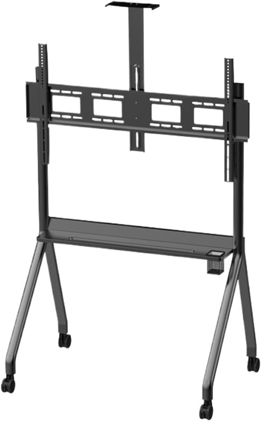 Display screen mobile cart(D600-shiningblack)